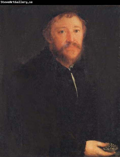 AMBERGER, Christoph Portrait of Cornelius Gros